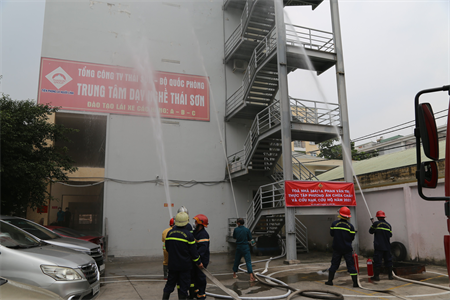 Tổng Công ty Thái Sơn tập huấn công tác phòng cháy chữa cháy