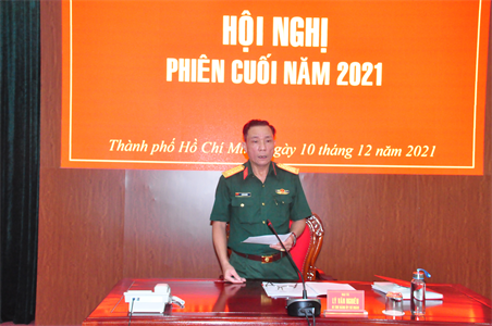 Sư đoàn 317 hội nghị phiên cuối năm 2021