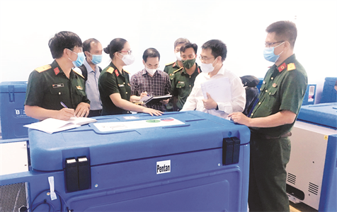 Bảo đảm tốt vật chất hậu cần cho LLVT Quân khu