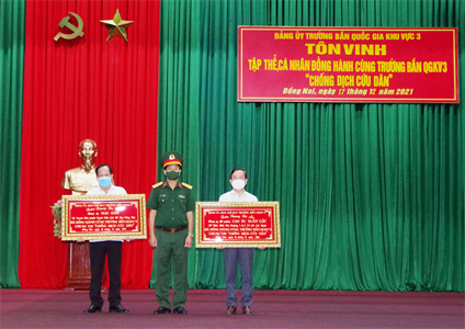 Trường bắn Quốc gia khu vực 3: Tôn vinh tập thể, cá nhân đồng hành phòng, chống dịch Covid-19