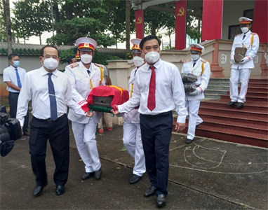 Tỉnh Đồng Nai truy điệu, an táng hài cốt liệt sĩ