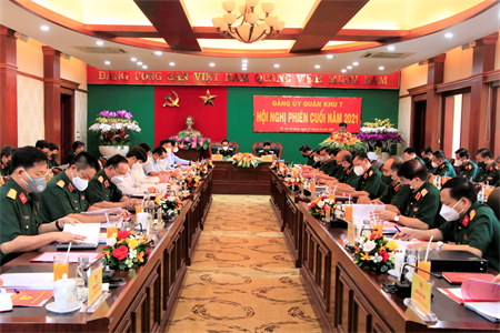 Đảng ủy Quân khu 7: Lãnh đạo hoàn thành và vượt nhiều chỉ tiêu trong năm 2021