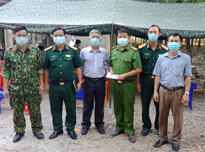 LLVT huyện Chơn Thành thực hiện tốt công tác quân sự, quốc phòng địa phương năm 2021