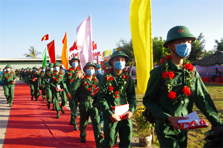 Bộ CHQS tỉnh Long An hiệp đồng giao nhận quân năm 2022