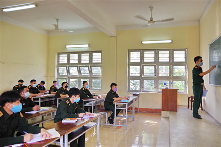 Trường Sĩ quan Kỹ thuật Quân sự: Đảm bảo chất lượng giảng dạy trong tình hình dịch bệnh