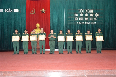 Sư đoàn 5: tổng kết các hoạt động đón Xuân Đinh Dậu năm 2017