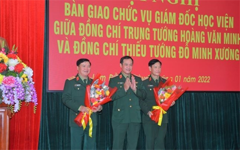 Thiếu tướng Đỗ Minh Xương, nguyên Tư lệnh Quân đoàn 1 giữ chức Giám đốc Học viện Lục quân