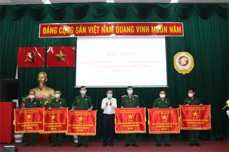 Hội Cựu chiến binh TP.HCM: Tổng kết phong trào thi đua “Cựu chiến binh gương mẫu” năm 2021