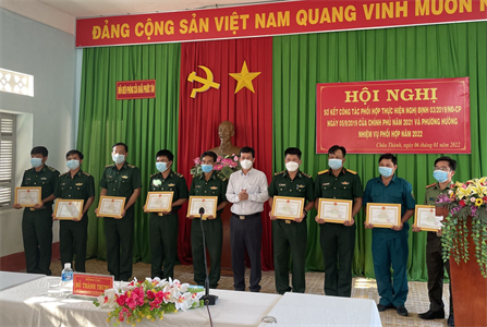 Năm 2021, huyện Châu Thành, tỉnh Tây Ninh phát hiện 117 vụ vi phạm pháp luật