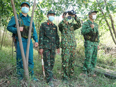 Bộ đội Biên phòng Tây Ninh bảo vệ bình yên vùng biên giới