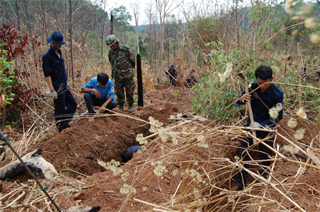 Đội K72, Bộ CHQS tỉnh Bình Phước vượt khó tìm đồng đội