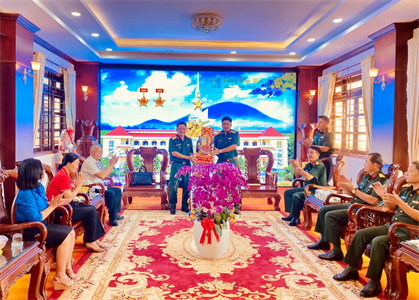 Tỉnh Bà Rịa-Vũng Tàu thăm, chúc tết cán bộ, chiến sĩ Sư đoàn 5