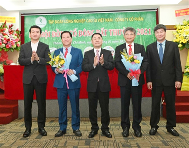 Tập đoàn công nghiệp cao su Việt Nam có tân Chủ tịch HĐQT, Tổng giám đốc