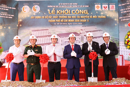Khởi công xây dựng Trường đại học Tài nguyên và Môi trường tại TPHCM