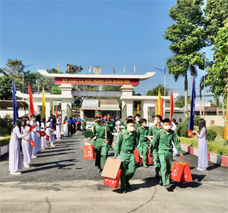 Chia tay những ngày quân ngũ