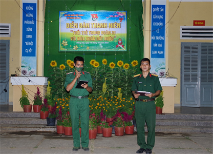 Diễn đàn thanh niên: Tuổi trẻ Trung đoàn 31 với mùa xuân đất nước