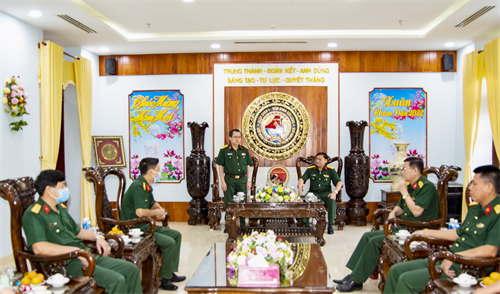 Tỉnh Bà Rịa-Vũng Tàu thăm, chúc tết Bộ Tư lệnh Quân đoàn 4