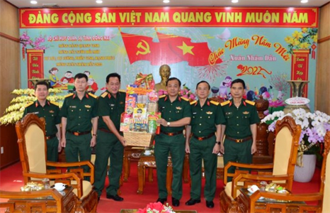 Thứ trưởng Bộ Quốc phòng kiểm tra công tác sẵn sàng chiến đấu và tặng quà, chúc tết LLVT tỉnh Đồng Nai
