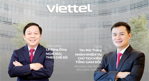 Viettel bàn giao chức danh Chủ tịch kiêm Tổng Giám đốc Tập đoàn