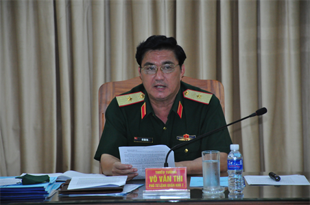 Quân khu 7 thẩm định các dự án, công trình xây dựng cơ bản năm 2022