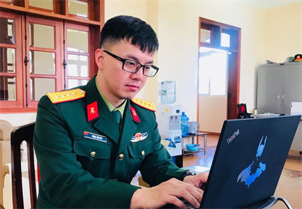 Học viện Lục quân - Cán bộ, học viên sử dụng mạng xã hội hiệu quả