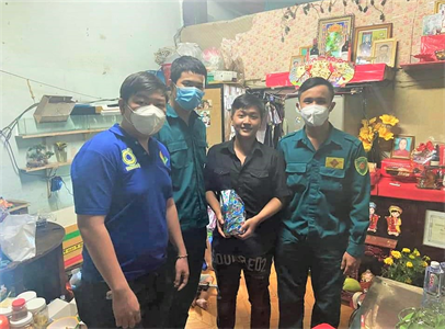 Đoàn Thanh niên phường 2, Quận 8 phối hợp chăm lo thanh niên nhập ngũ