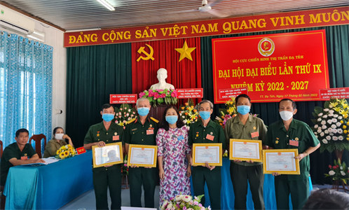 Đại hội lần thứ IX, Hội Cựu chiến binh thị trấn Đạ Tẻh