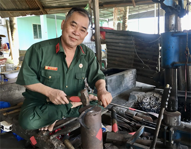 Cựu chiến binh Phan Khiêm Cung có tấm lòng thơm thảo