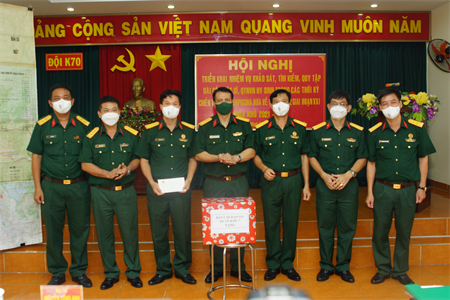 Đội K70 triển khai nhiệm vụ đợt 2, giai đoạn XXI (mùa khô 2021 - 2022)
