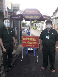 Cựu chiến binh phường Phú Mỹ đi đầu trong các phong trào thi đua