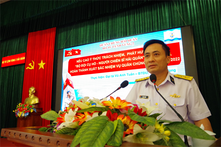 Vùng 2 Hải quân học tập, quán triệt, triển khai nhiệm vụ năm 2022