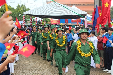 Công tác bảo đảm Hậu cần cho ngày hội tòng quân năm 2017