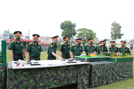 Lữ đoàn Thông tin 23 tổ chức Lễ ra quân huấn luyện năm 2022