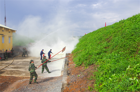 Kho K6 tăng cường phòng chống cháy nổ mùa khô
