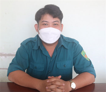 Tiểu đội trưởng dân quân hết lòng vì công việc