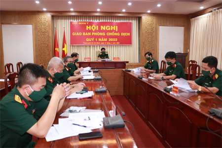 Cục Quân y giao ban trực tuyến toàn quân về phòng, chống dịch Covid-19