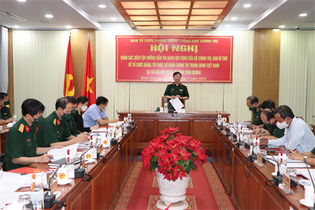 Khảo sát thi hành quy định về tổ chức Đảng, tổ chức cơ quan chính trị trong QĐNDVN tại Quân khu 7