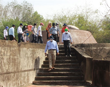 Về thăm pháo đài Rạch Cát