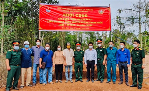 Khởi công xây dựng "Ngôi nhà nhân ái” tặng học sinh nghèo, học giỏi