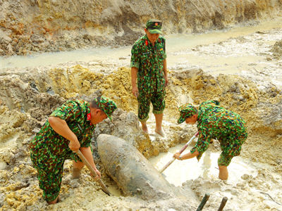 Bộ đội Công binh “đi trước về sau”