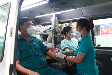LLVT phường 1, quận Bình Thạnh: Hiến máu tình nguyện
