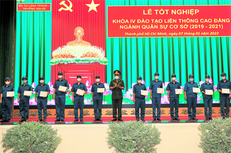 “Ba thực chất” để nâng cao chất lượng giáo dục đào tạo ở Trường Quân sự TP.HCM