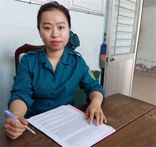 Những nữ dân quân nhiệt tình, trách nhiệm
