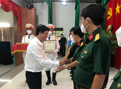 Tỉnh Bình Dương tổng kết công tác tuyển chọn và gọi công dân nhập ngũ năm 2022