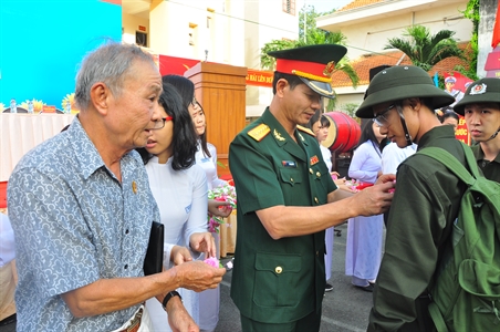 Quận 3 (Thành phố Hồ Chí Minh): Hoàn thành 100% chỉ tiêu giao quân năm 2017