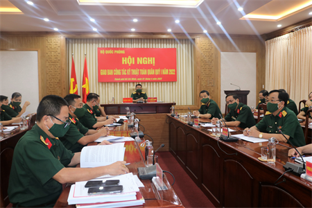 Tổng cục Kỹ thuật giao ban công tác kỹ thuật toàn quân quý 1 năm 2022