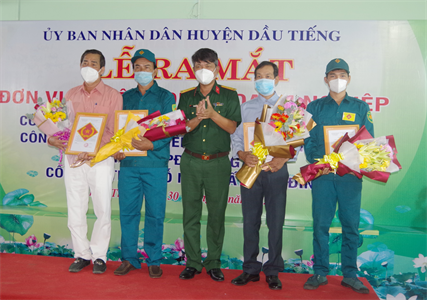 Tỉnh Bình Dương: Xây dựng mô hình điểm thành lập các đơn vị tự vệ trong doanh nghiệp