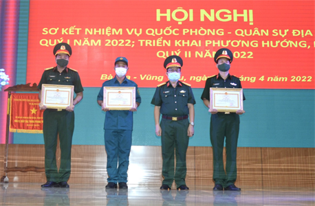 Bộ CHQS tỉnh Bà Rịa-Vũng Tàu triển khai nhiệm vụ quốc phòng - quân sự địa phương quý II năm 2022