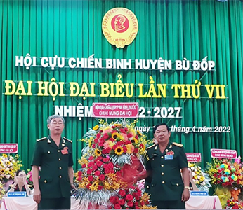 5 năm, Hội Cựu chiến binh huyện Bù Đốp kết nạp 275 hội viên
