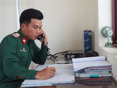 Binh nhất Trần Nguyễn Minh Hải trưởng thành trong Quân đội